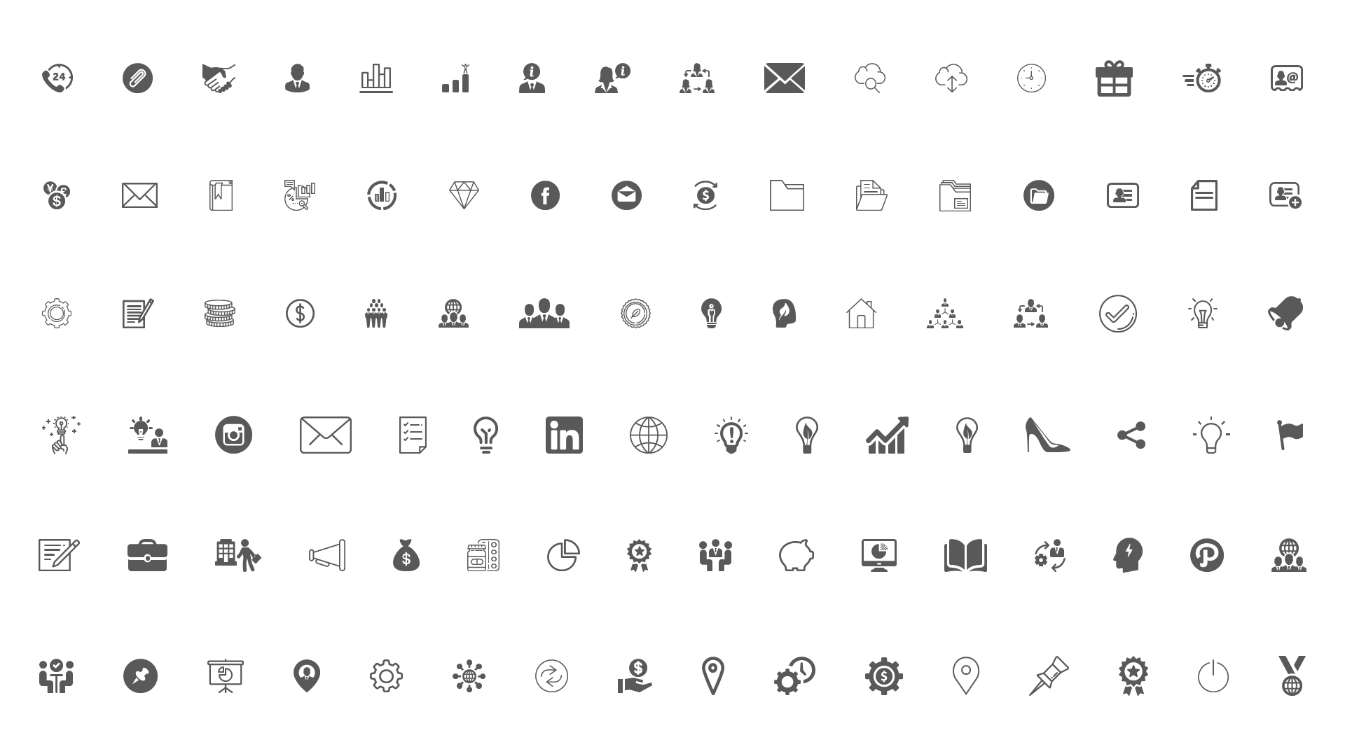 Vector Icons slide 1